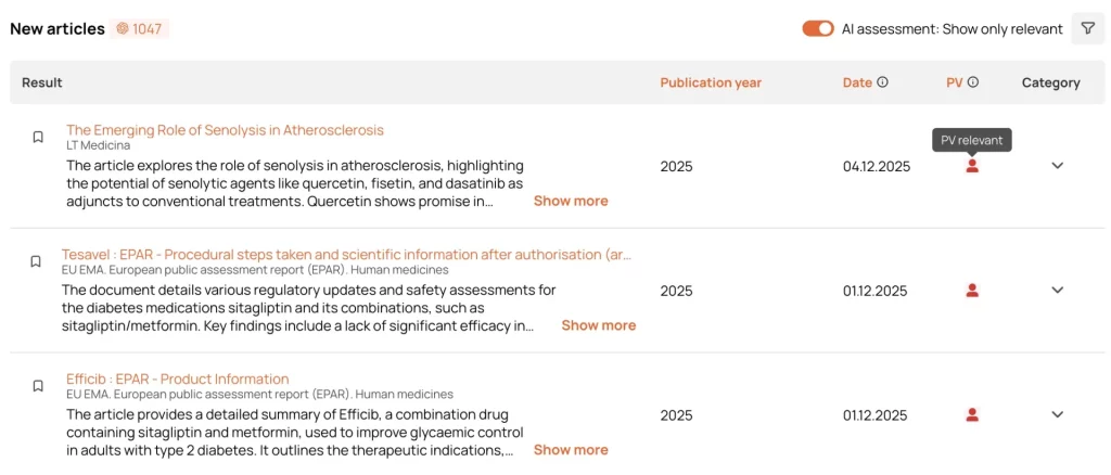 AI Pre-Assessment of Safety Relevance